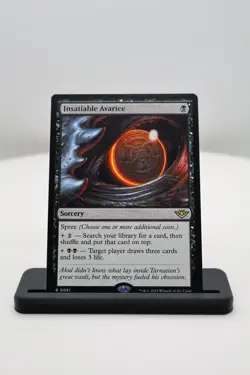 1x Insatiable Avarice NM R Outlaws of Thunder Junction (OTJ) MTG Magic - Image 1