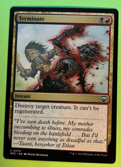 Terminate Commander: Modern Horizons 3 Regular MTG - Image 1