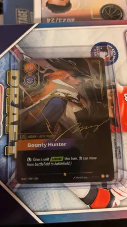 Miss Fortune - Bounty Hunter OGN 309 */298 Signature Overnumbered Riftbound - Image 1