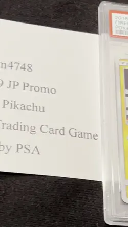 Pokemon Card Japanese - Firefighter Pikachu 209/SM-P - Promo - PSA 10 Gem Mint - Image 2