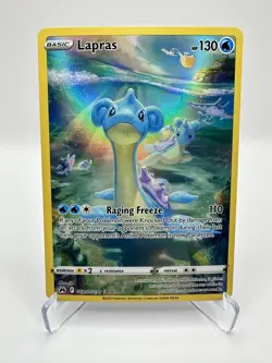 Lapras GG05/GG70 Crown Zenith: Galarian Gallery Holo Pokemon Near Mint - Image 1