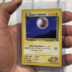 Pokemon TCG - Lt. Surge's Voltorb 86/132 Gym Challenge Regular Unlimited NM/MT - Image 2