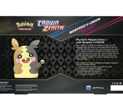 Pokemon TCG Crown Zenith (5 Packs) Premium Treasures Morpeko V Union Box Set - Image 3