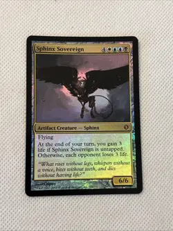 MTG [Sphinx Sovereign] Shards of Alara Mythic Foil #196 NM/Unplayed *Free Ship* - Image 1