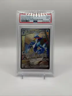 Quaquaval EX 260/193 PSA 9 Pokemon Paldea Evolved Illustration Rare Holo - Image 4