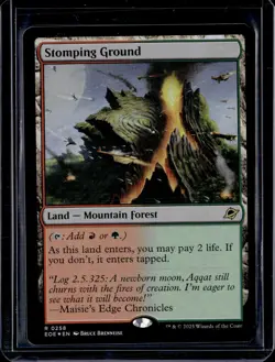 Stomping Ground - 258 - Foil - EOE - NM - MTG Magic the Gathering - Image 1