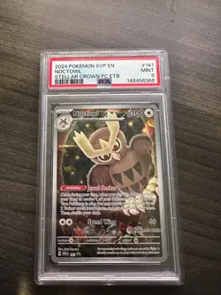 Noctowl - 141 (Pokemon Center Exclusive) 141 PSA 9 - Image 1