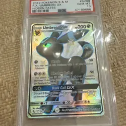 Pokemon Umbreon GX Hidden Fates Full Art #SV69 PSA 10 Gem Mint - Image 5
