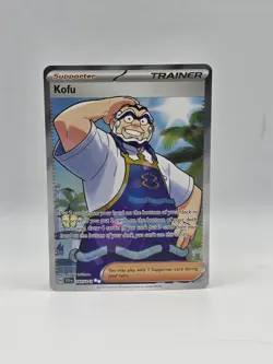 Kofu 165/142 Sv07 - Pokemon Stellar Crown - Near Mint Ultra Rare - Image 1