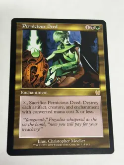 Pernicious Deed - Magic The Gathering NM/M Free Shipping! - Image 2
