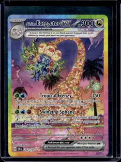2024 Pokemon Surging Sparks Alolan Exeggutor Ex #242/191 - Image 1