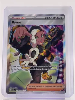 RYME 2023 POKEMON OBSIDIAN FLAMES ULTRA RARE 221/197 Q4561 - Image 1