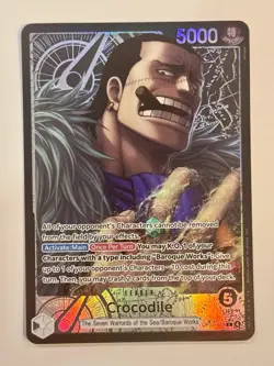Crocodile - OP14-079 (Alternate Art) OP14-079 The Azure Sea's Seven Foil - Image 1