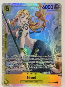 Nami (053) EB03-053 Extra Booster: One Piece Heroines Edition Foil - Image 1