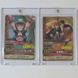 Data Carddass One Piece One Piece Berry Match W Series 3 Sample Card Monkey D. L - Image 1
