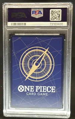 2022 One Piece Japanese Portgas D. Ace Manga Alternate Art #OP02-013 PSA 10 - Image 2