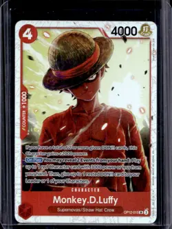 2025 One Piece Legacy of the Master Monkey.D.Luffy Super Rare #OP12-015 - Image 1