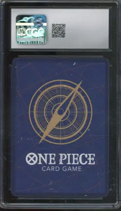 2025 One Piece Carrying On His Will Secret Rare Portgas D. Ace Gem Mint CGC 10 - Image 2