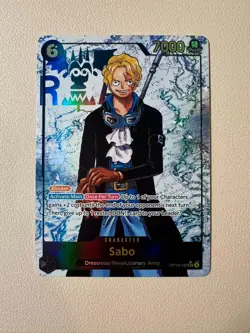 2025 One Piece English OP13-120 Sabo SEC Alt Art!!! - Image 1