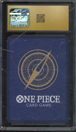 2025 One Piece Carrying On His Will Super Rare Silvers Rayleigh Pristine CGC 10 - Image 2