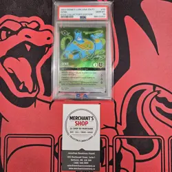2023 Disney Lorcana D100 Collector’s Edition Genie EN 20/P1 PSA 10 - Image 1