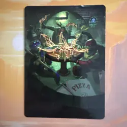 Food Chain Art Card Art Series: Teenage Mutant Ninja Turtles Regular - Image 1