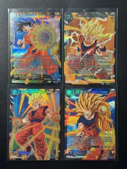 Foil Fusion World Dragon Ball Super Card Game SS3 Son Goku BT14 Bt21 Bt22 R ZR29 - Image 1