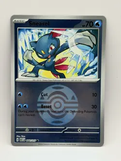Sneasel Pokemon TCG Ascended Heroes 44/217 Reverse Holo Dusk Ball Card NM - Image 1