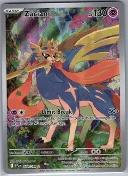 Zacian 100/094 ME02: Phantasmal Flames - Pokemon Card - NM - Image 1