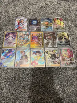 Pokemon TCG 14 Card Lot Trainer Gallery Illustration Rare Trainers GG - Image 1