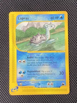 Pokemon Card TCG Lapras Skyridge Common Non-Holo 71/144 - LP+ - Image 1