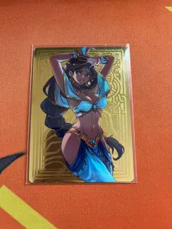 Amanda Lapalme Mana Moon Art Disney TCG Metal Card Center Jasmine Aladdin - Image 1