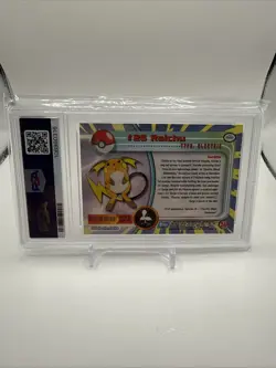 Pokemon 2000 Topps Chrome Raichu Spectra PSA 6 Excellent-Mint Card #26 - Image 2