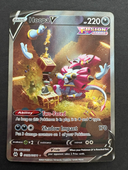 Hoopa V GG53/GG70 Ultra Rare Crown Zenith Galarian Gallery NM Pokemon Card - Image 1