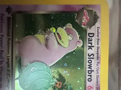 Dark Slowbro 12/82 - Team Rocket - 1st Edition - Holo Rare Pokemon Card - Image 3