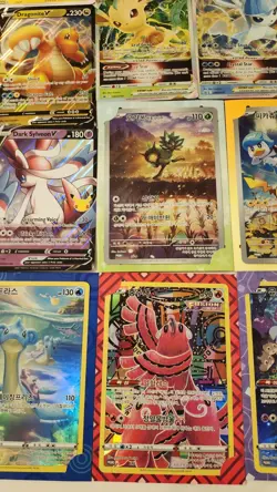 Pokemon Jumbo Card Lot of 20 Binder English Japanese and Korean Cards - Image 3