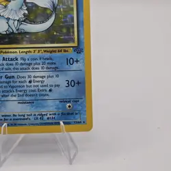 1999 Vaporeon Pokemon Card Holo Jungle Set 12/64 WOTC Vintage - Image 5
