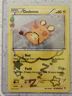 Dedenne RC10 TCG Generations Pokemon Card - Image 5