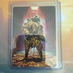 Commander's Plate 50/54 - Art Series - Teenage Mutant Ninja Turtles MTG Art Card - Image 5