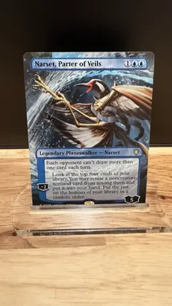 Narset, Parter of Veils (Borderless) Commander: Bloomburrow Regular - Image 1