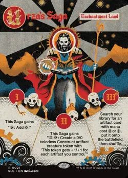 1x NM Urza's Saga MTG Secret Lair SV Encyclopedia - Image 1