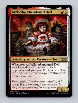 Arabella, Abandoned Doll Duskmourn: House of Horror Non-Foil MTG NM - Image 1