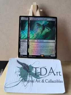 1x SCREECHING SCORCHBEAST ~ NM - MTG - Fallout PIP Foil - OR - Regular 0049 - Image 1