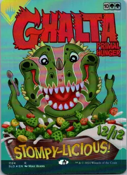 Ghalta, Primal Hunger Secret Lair Drop Series NM Foil - Image 1