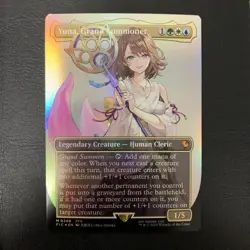 Yuna, Grand Summoner (Borderless) Commander: Final Fantasy Foil - Image 1