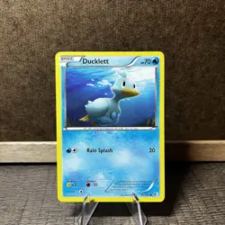 Pokemon TCG Ducklett B&W Boundaries Crossed 42/149 Regular Common Card - Image 1