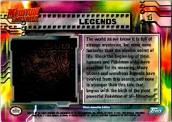 Pokemon TCG Legends Pokemon Topps Mewtwo Strikes Back 1 - Image 2