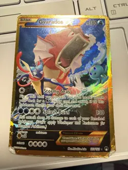 Pokemon Gyarados EX Secret Rare Holo 123/122 Breakpoint 180 HP Dragon Card - Image 2