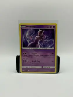 Mewtwo 12/18 Detective Pikachu Pokemon TCG - Image 1