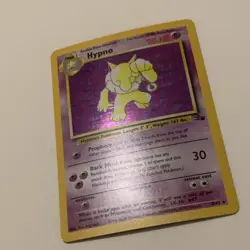 Pokemon TCG Hypno 8/62 Fossil Holo Rare 90 HP Psychic Card Wizards 1999 - Image 3